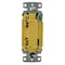 Hubbell Wiring Device-Kellems TradeSelect, Switches and Lighting Controls, Decorator Switch, Residential Grade, Rocker Switch, General Purpose AC, Single Pole, 15A 120/277V AC, Push Back and Side Wired RSD115BK - alternate 5